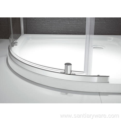 sector shape pivot shower enclosure